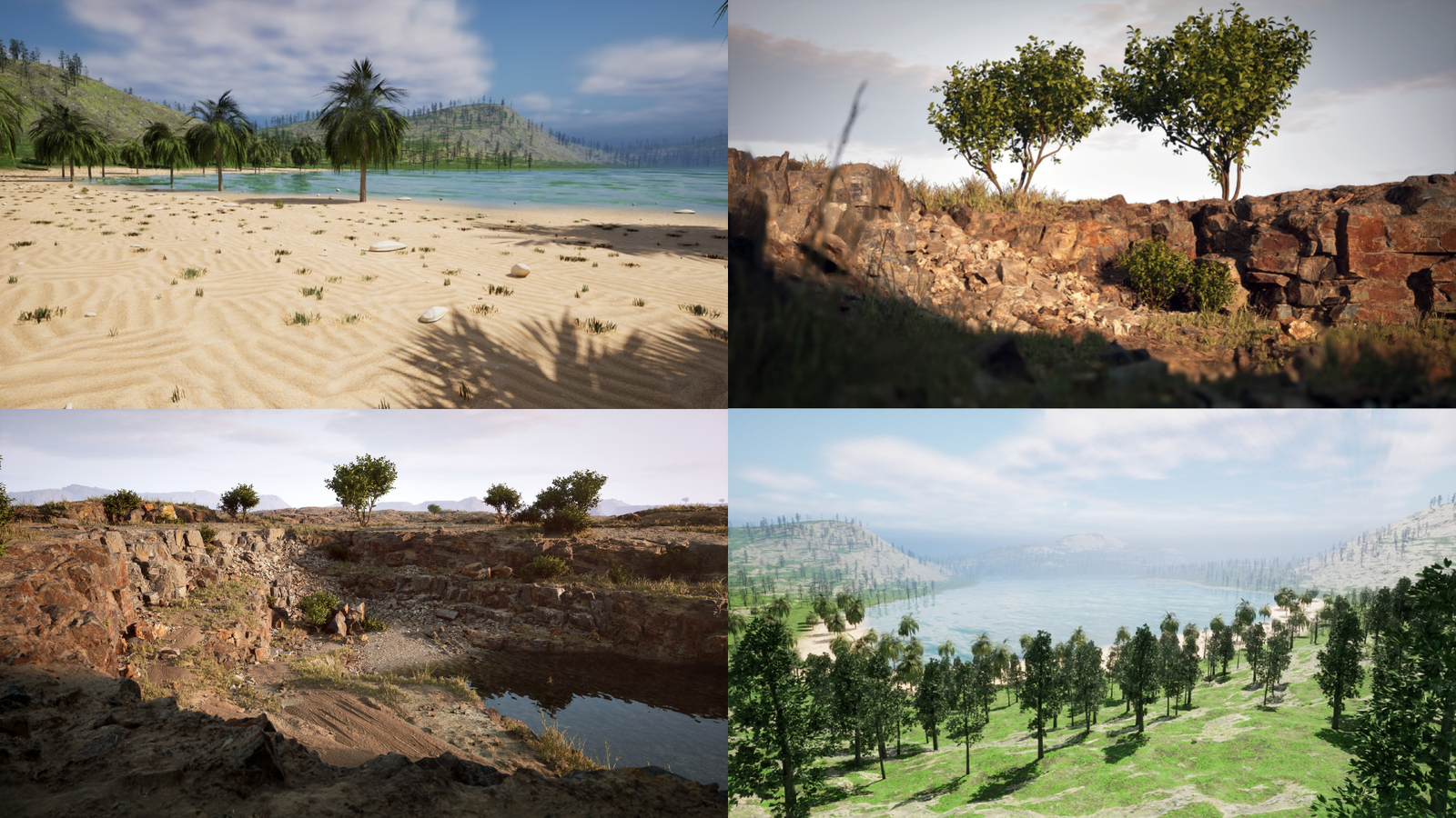 Level Design con Landscape y Foliage