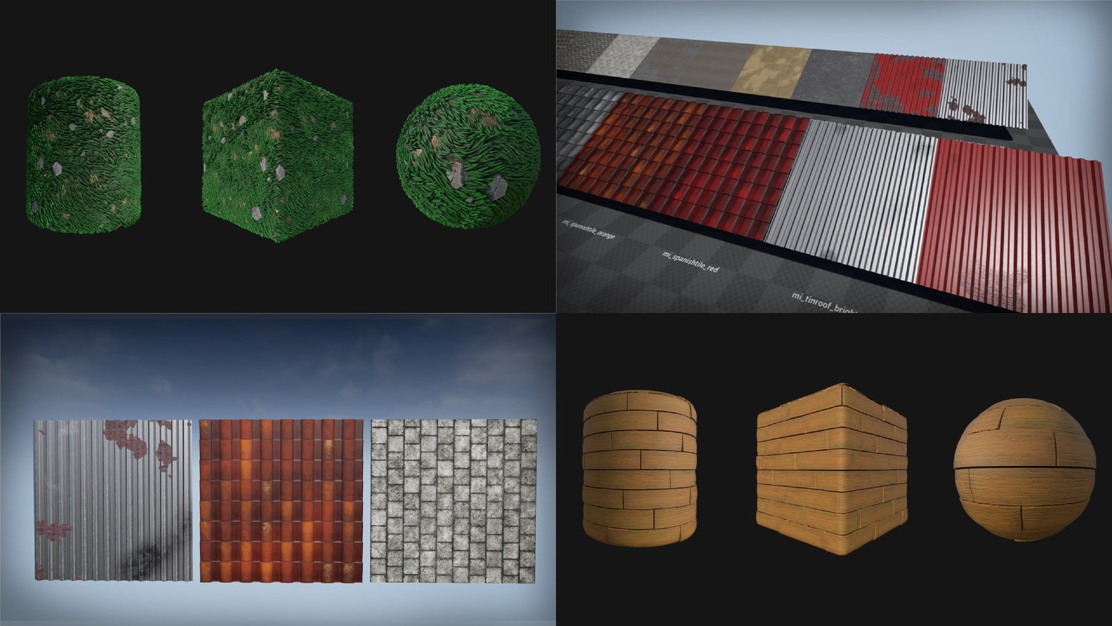 Materiales, Material Instances y Vertex Paint